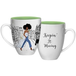 KEEPIN IT MOVING NK MUG