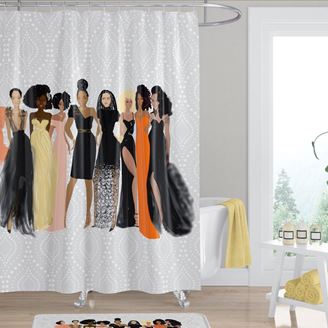 SISTER FRIENDS SHOWER CURTAIN