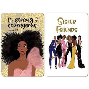 SISTER FRIENDS/STRONG GIRL MAGNET SET