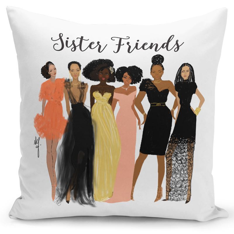 Sisters Love PILLOW COVER