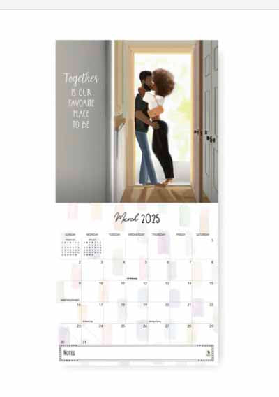 "Sister Friends" 2025 Wall Calendar