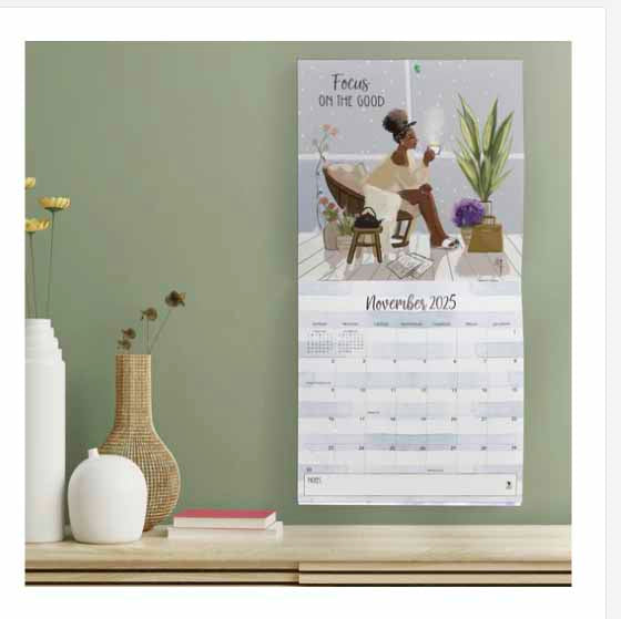 "Sister Friends" 2025 Wall Calendar