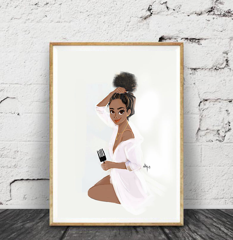 Dalila Art Print