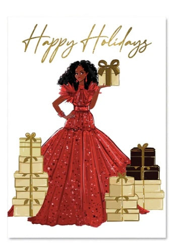 Happy Holidays Christmas Gift Card