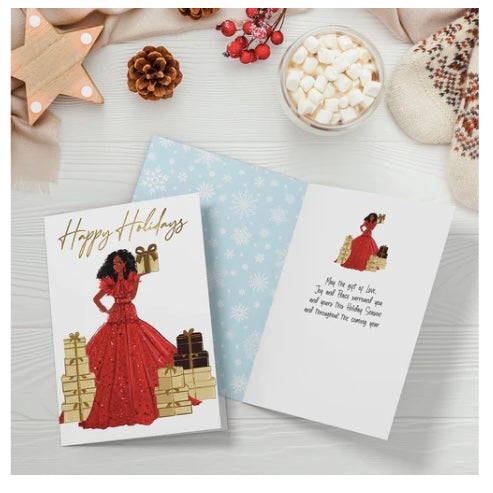 Happy Holidays Christmas Gift Card