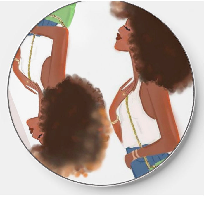 Lovely Hair Wireless Charger