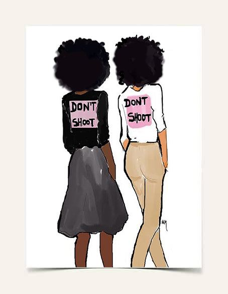 Don't Shoot I Art Print