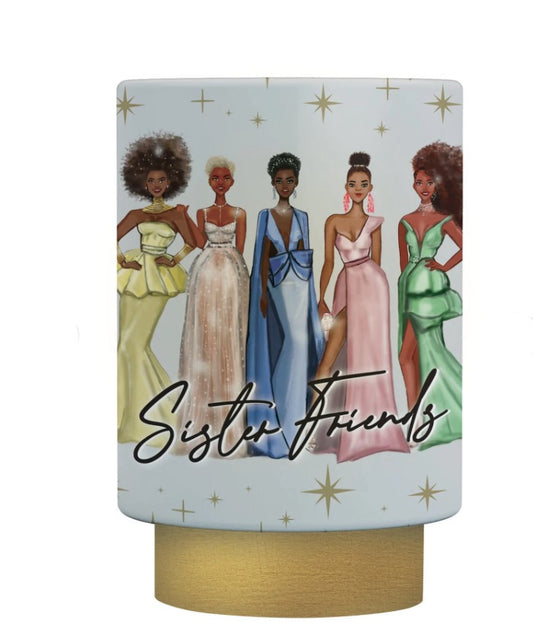 Sister Friends LED Candle