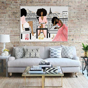 Parisian Pink-Summer I Art Print