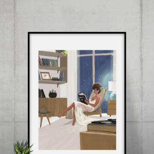 Smoothy Home I Art Print