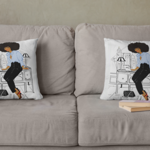 Noire Parisienne  I PILLOW