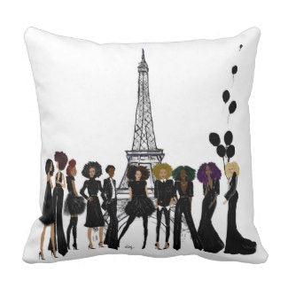 Noire Parisienne  I PILLOW