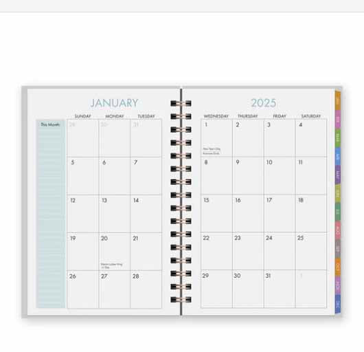 2025 Sister Friends Weekly Planners