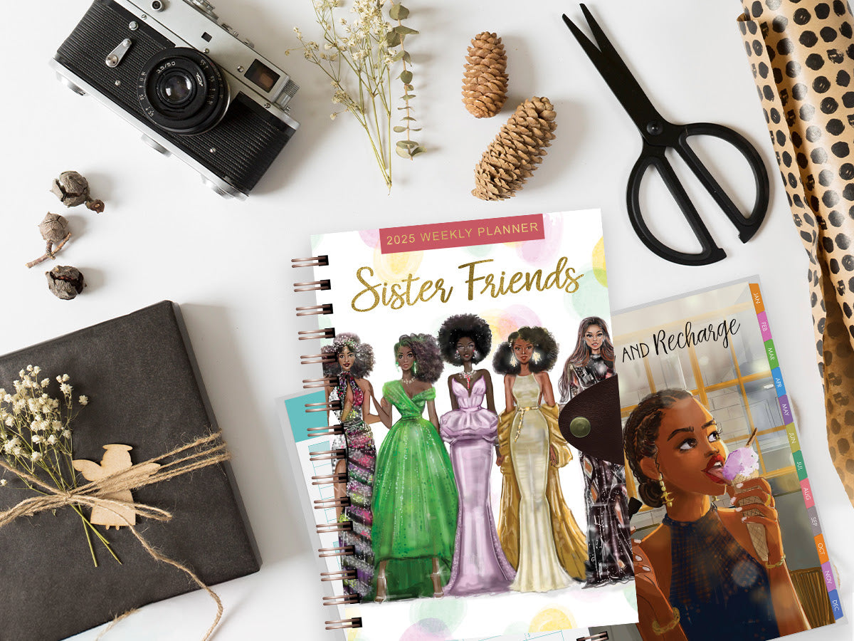 2025 Sister Friends Weekly Planners