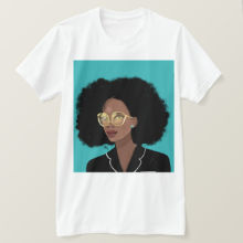 Fille à Lunette T-Shirt