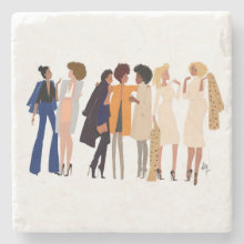 Girls Moment Stone Coaster