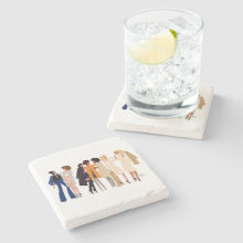 Girls Moment Stone Coaster